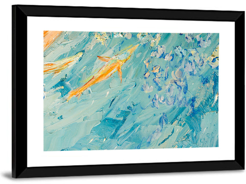 Ocean Life Abstract Wall Art