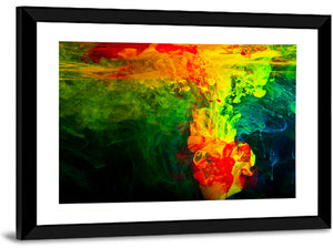 Watercolor Splash Abstract Wall Art