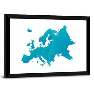 Europe Map I Wall Art