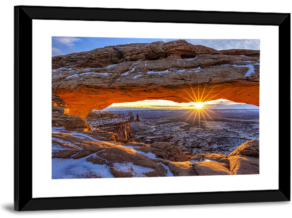 Sunrise at Mesa Arch Wall Art