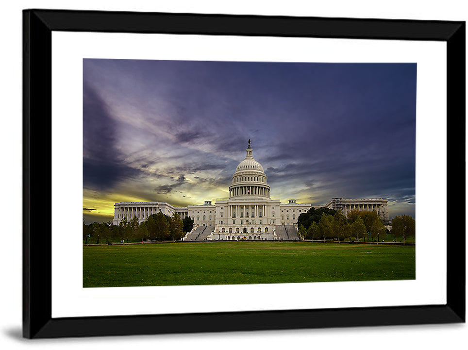 US Capital Building Wall Art