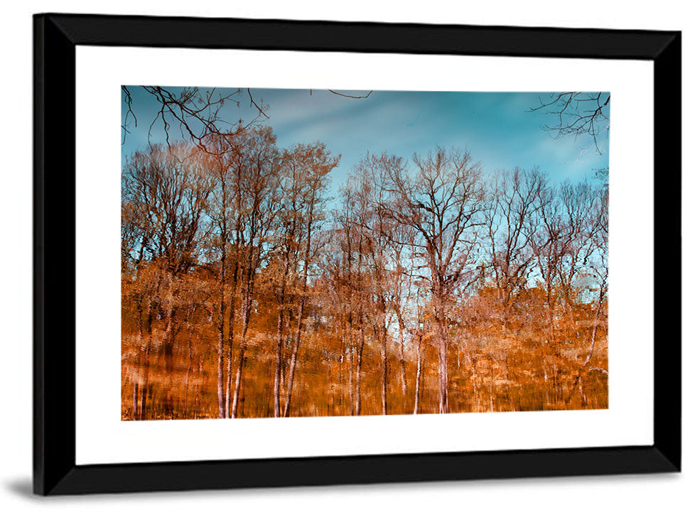 Autumn Reflection Wall Art