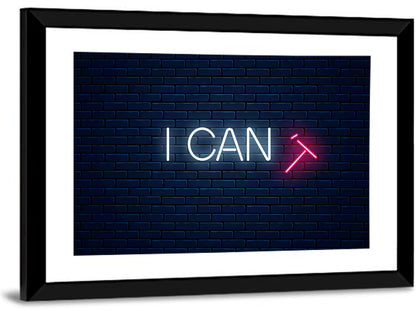 I Can I Wall Art