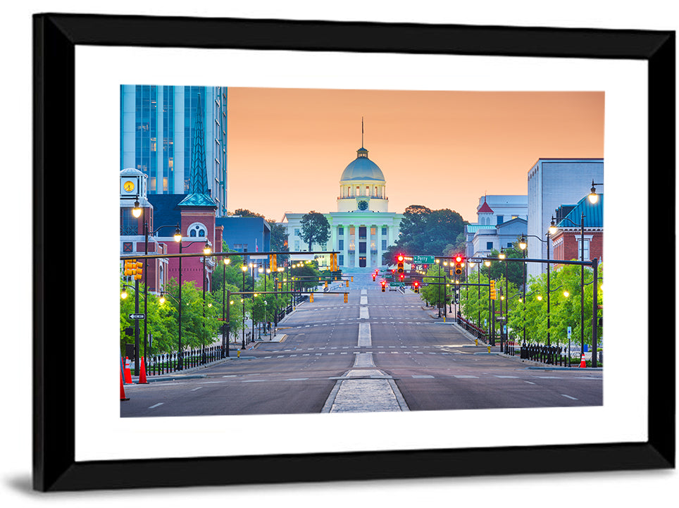 Montgomery State Capitol Wall Art