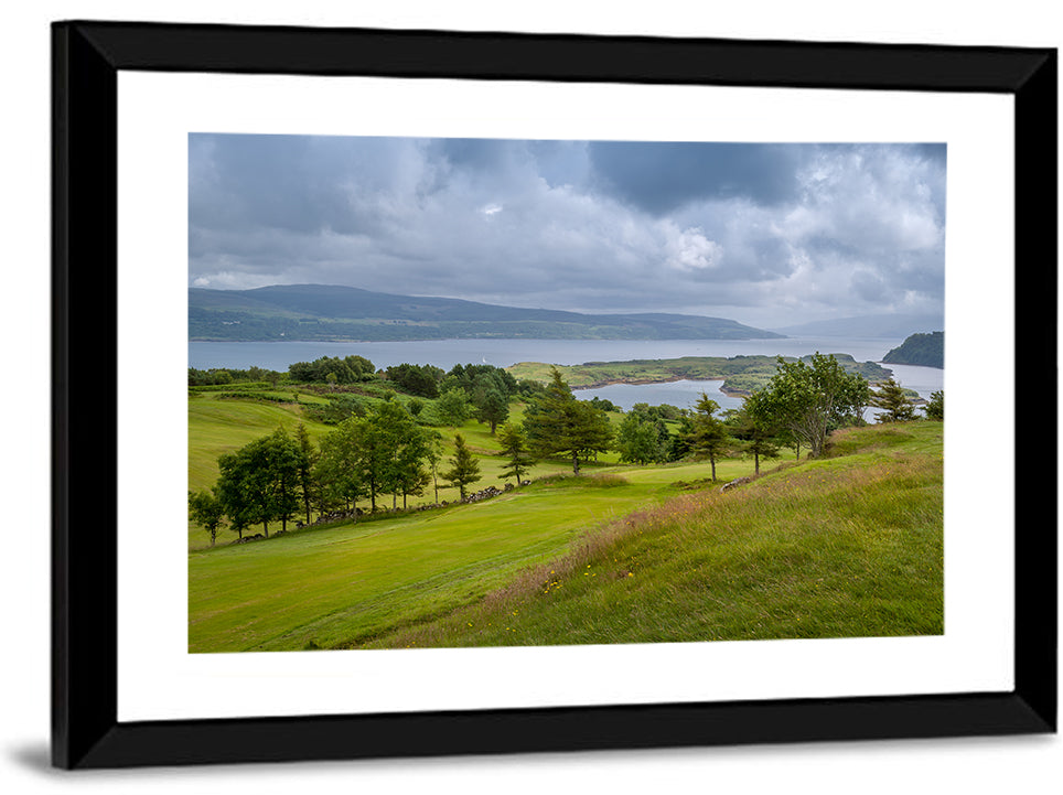 Tobermory Bay Coastal Hill Wall Art