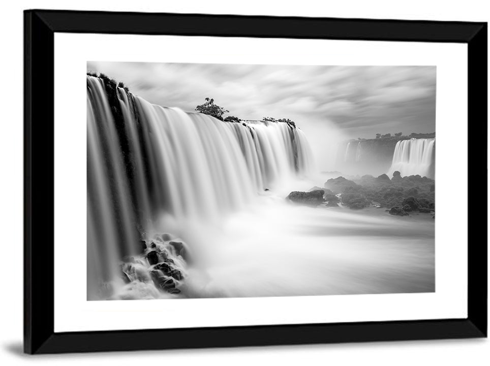 Iguazu Falls in Mist Wall Art