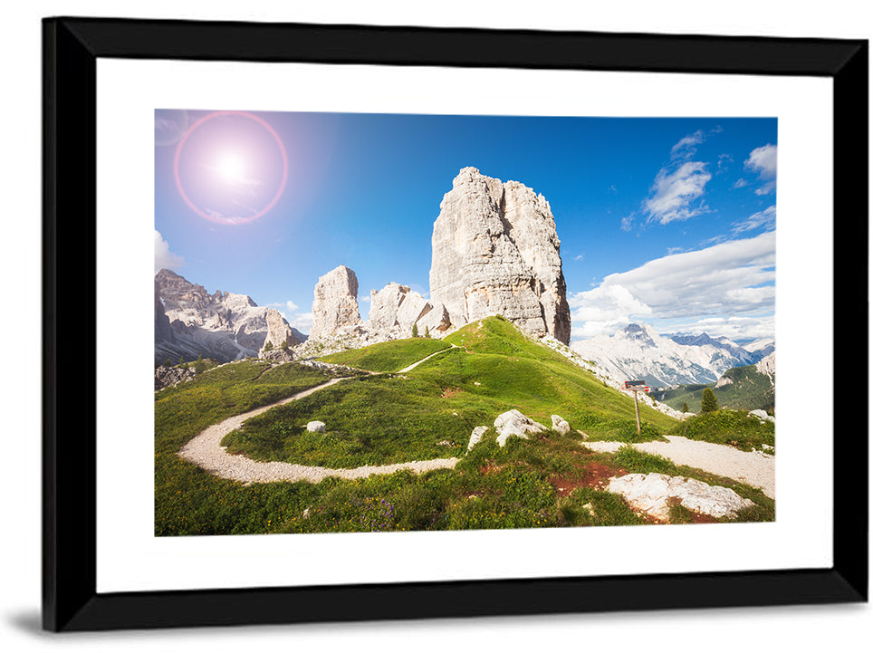 Cinque Torri Trail Wall Art