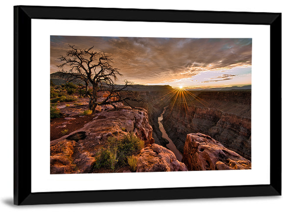 Arizona Canyon Sunset Wall Art