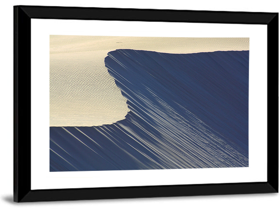 Minimalist Sand Dunes in Late Light Wall Art