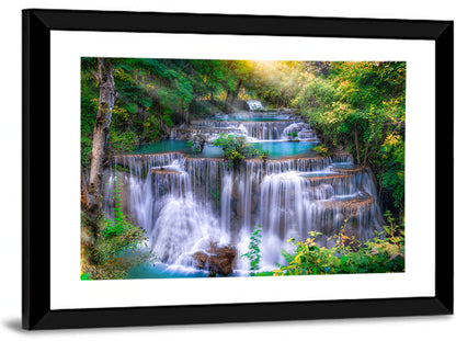 Huai Mae Kamin Waterfall Wall Art