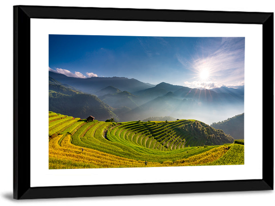Mu Cang Chai Rice Terraces Wall Art