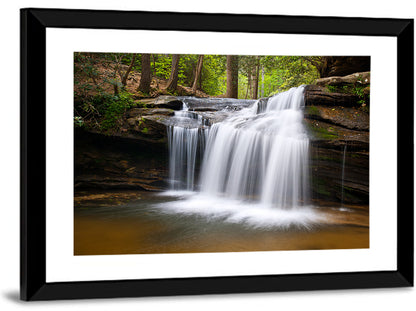Table Rock State Park Waterfall Wall Art