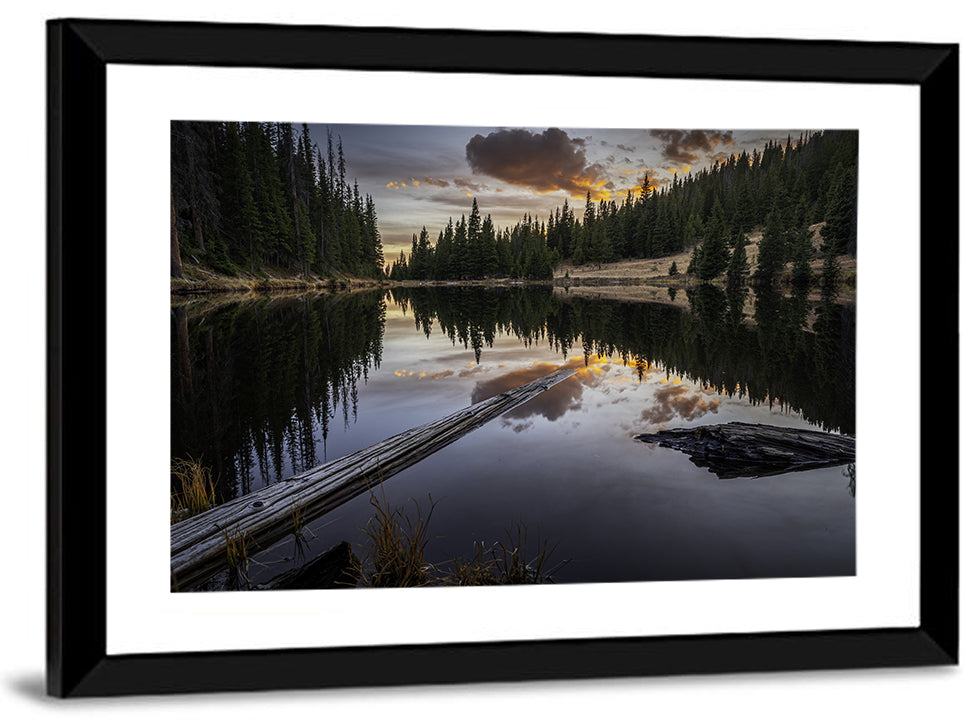Lake Irene Sunset Wall Art