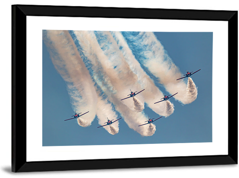 Patrulla Aguila Casa C-101 V Formation Wall Art