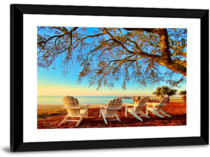 Mobile Bay Beach Wall Art