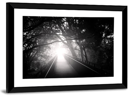 Forest Bridge Wall Art