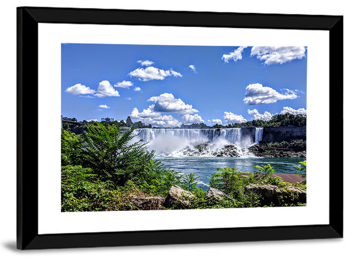 Niagara Falls Horseshoe Cascade Vista Wall Art as a framed print