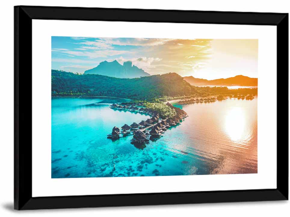 Island Tourist Destination Wall Art