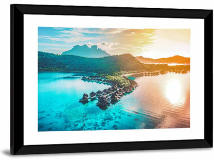 Island Tourist Destination Wall Art