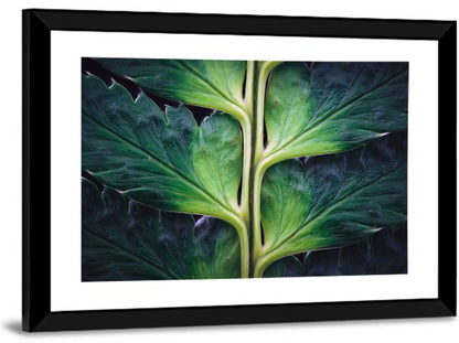 Green Leaf Wall Art