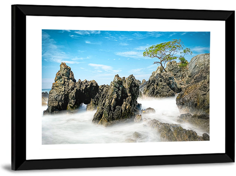 Karang Bebay Misty Shore Wall Art