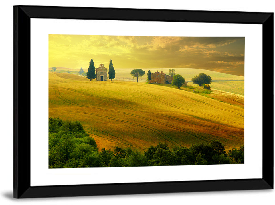 Tuscany Summer Landscape Wall Art