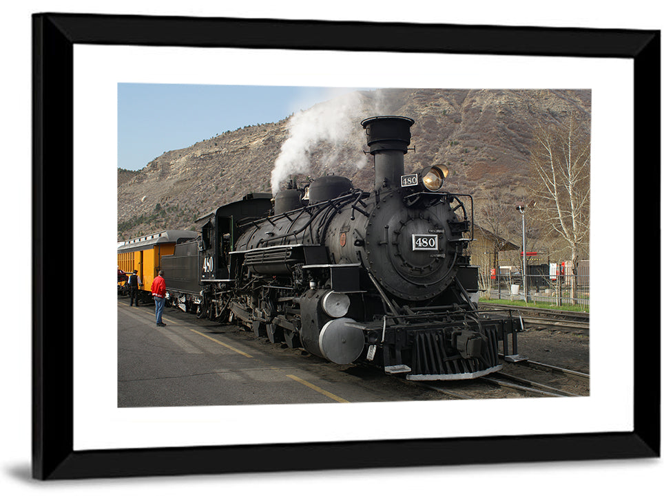 Durango Steam Locomotive No. 480 Wall Art