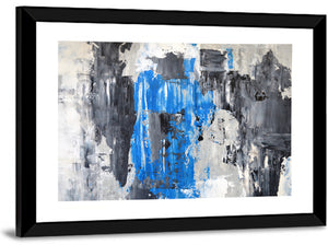 Colors Fight Abstract Wall Art