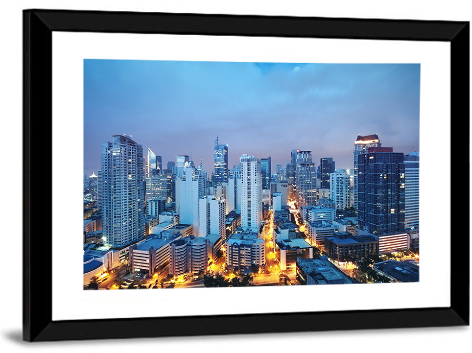 Manila Cityscape Wall Art