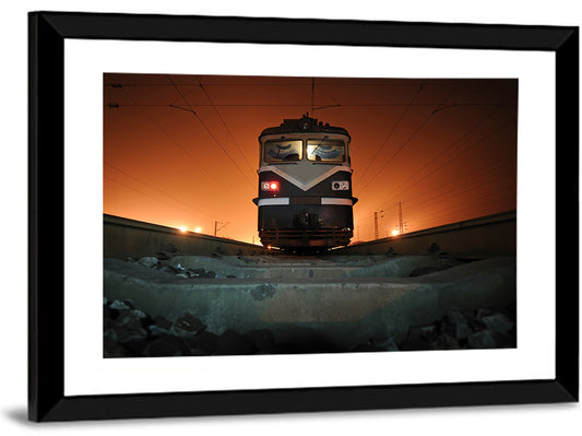 Electric Train Wall Art