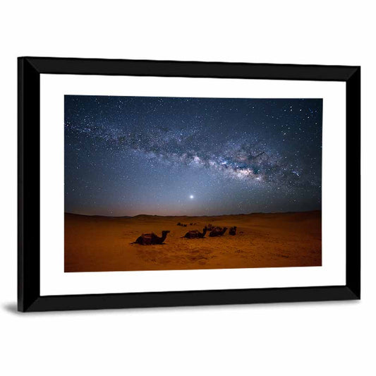 Sahara Desert & Milky Way Wall Art
