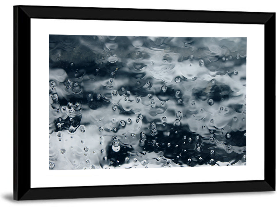 Sea of Teardrops in Ice Wall Art