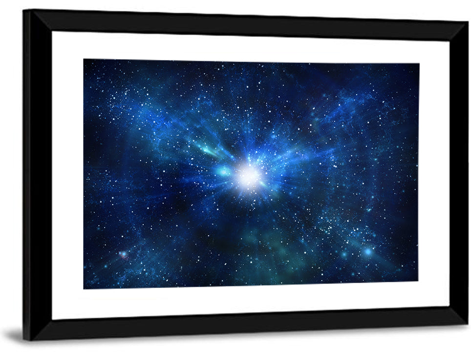 Lightspeed Space Travel Wall Art