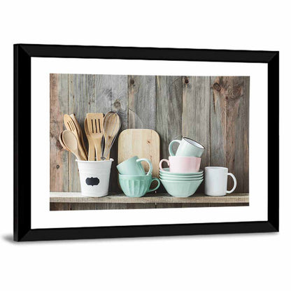 Kitchen Utensils Wall Art