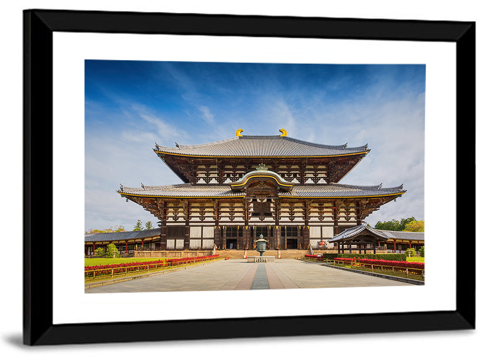Todai-ji Temple Great Buddha Hall Wall Art