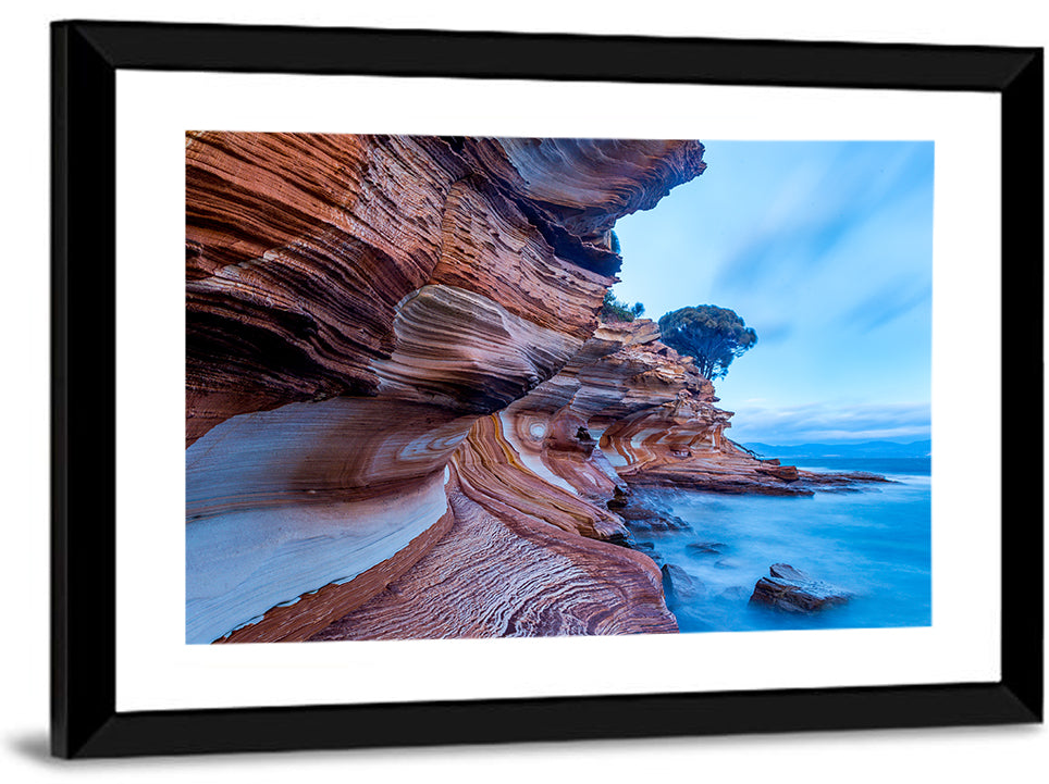Painted Cliffs, Maria Island Wall Art
