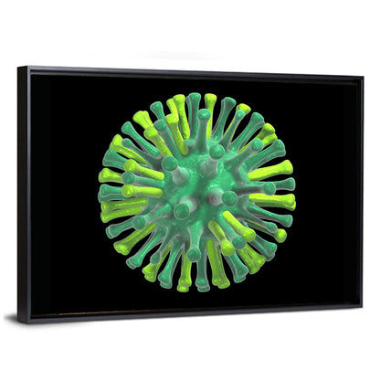 Micro Cell Of Bird Flu Wall Art