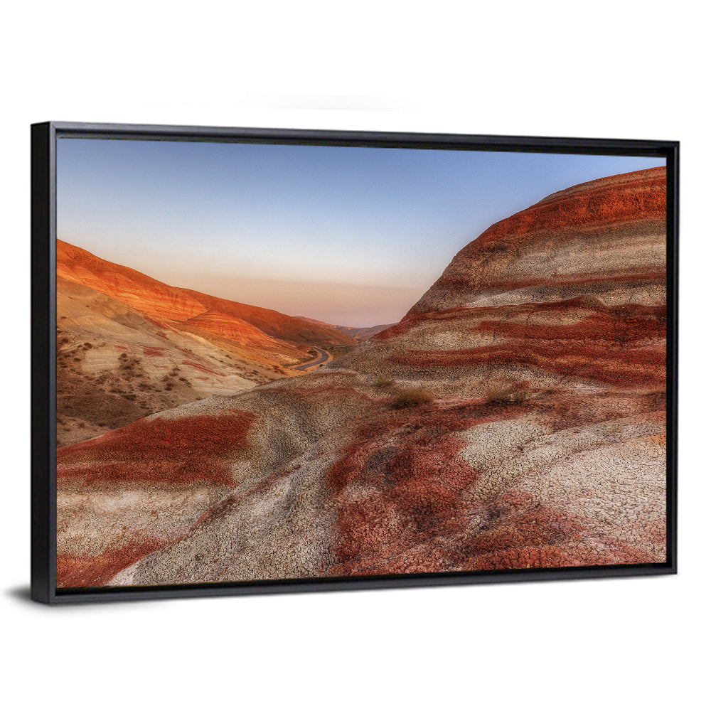 Khizi Candy Cane Mountains Wall Art