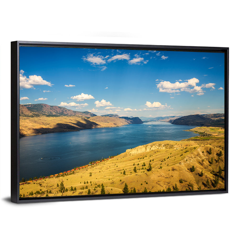 Kamloops Lake Shoreline View Wall Art