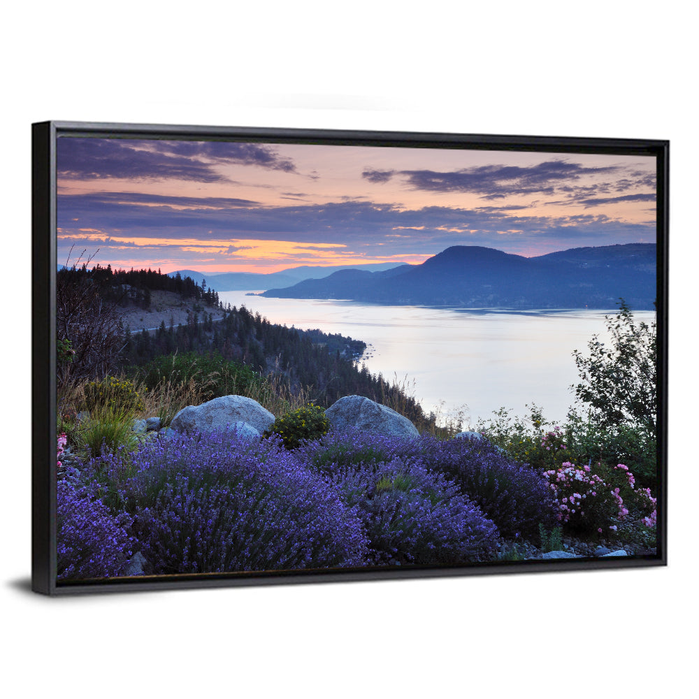 Okanagan Lavender Lake Wall Art