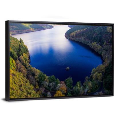 Lake Vyrnwy Aerial  Wall Art