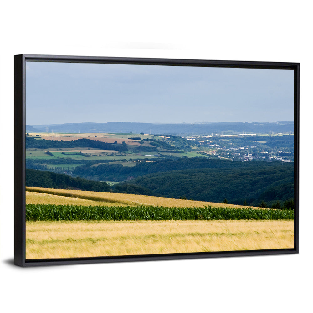 Village Grainfields Wall Art