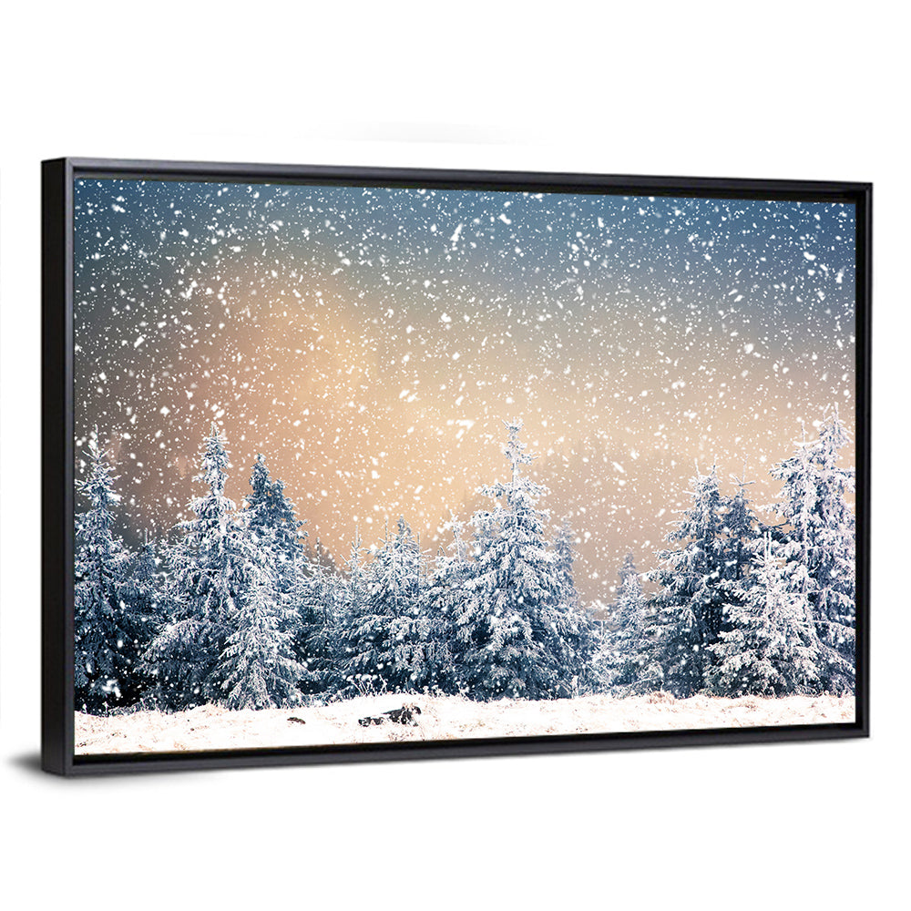 Winter Forest Wonderland Wall Art
