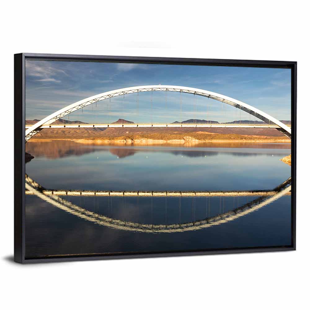 Roosevelt Lake Arch Bridge Wall Art