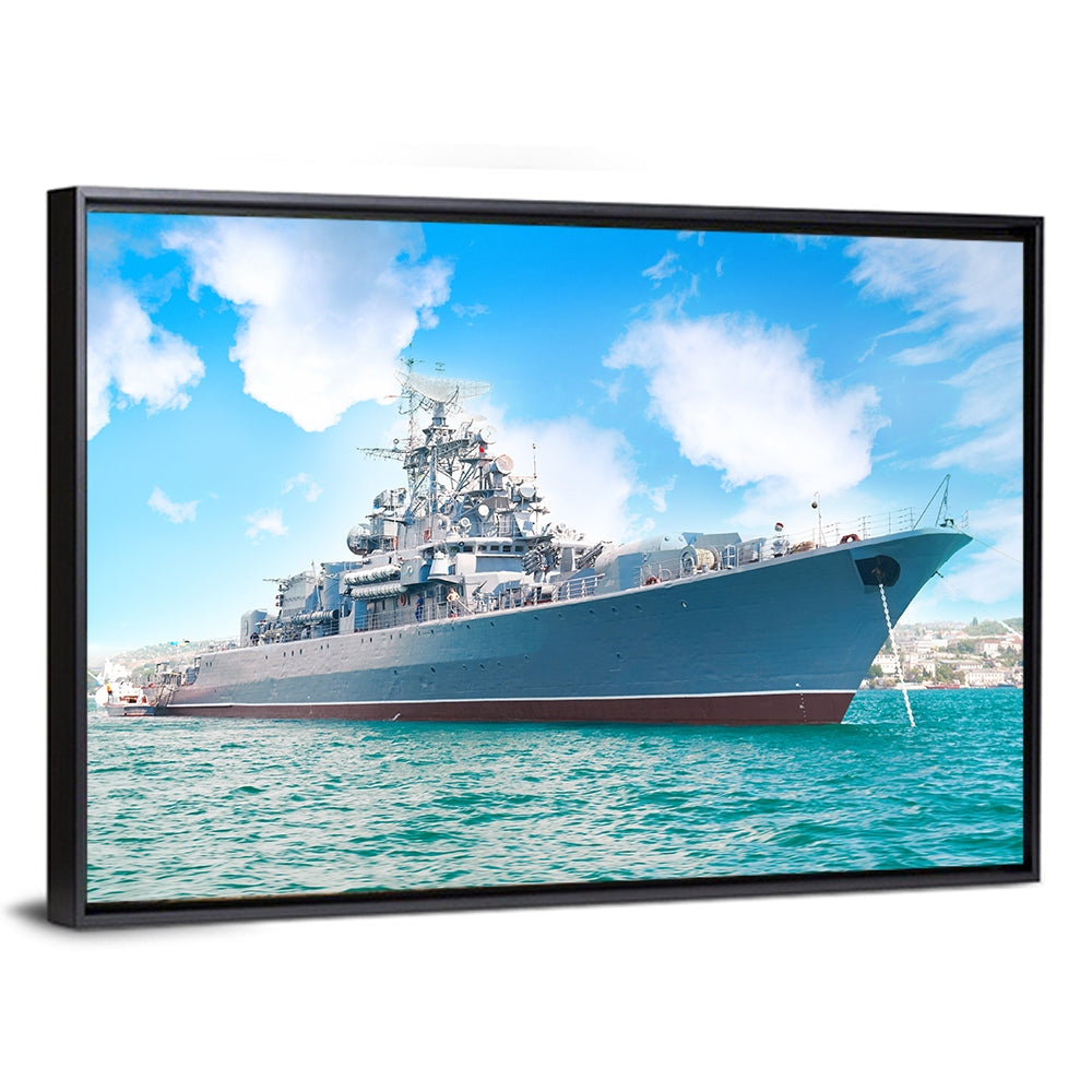 Navy Warship Hull Study Wall Art