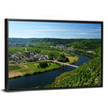 Piesport Moselle River View Wall Art