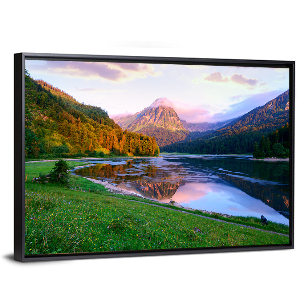 Swiss Lake Obersee Wall Art