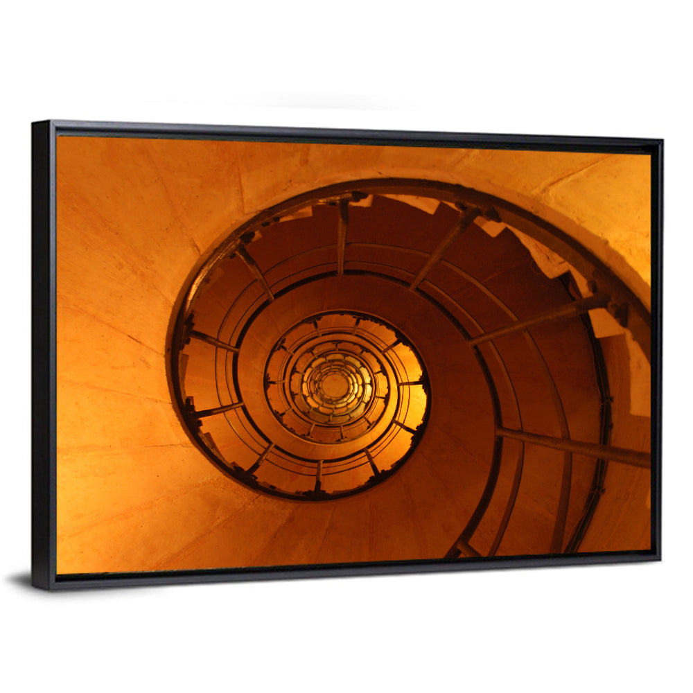 Vortex Spiral Staircase Wall Art