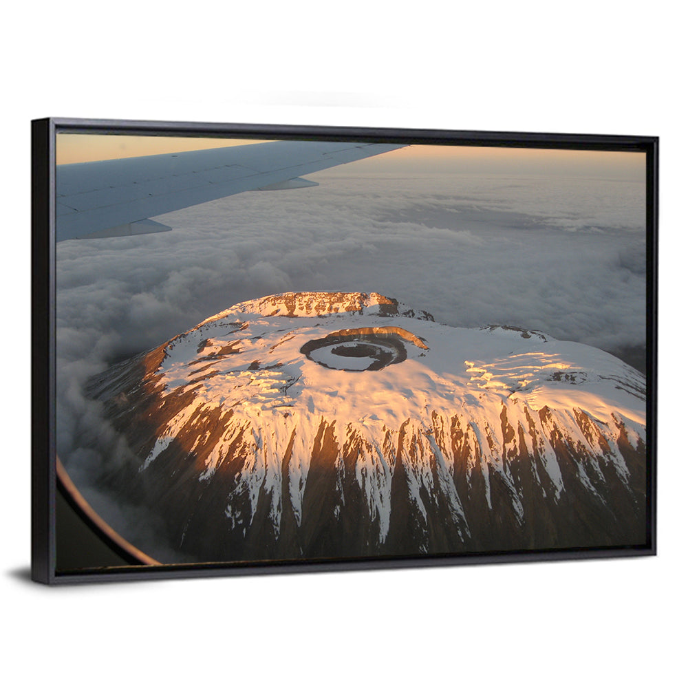 Mount Kilimanjaro Sunset Wall Art
