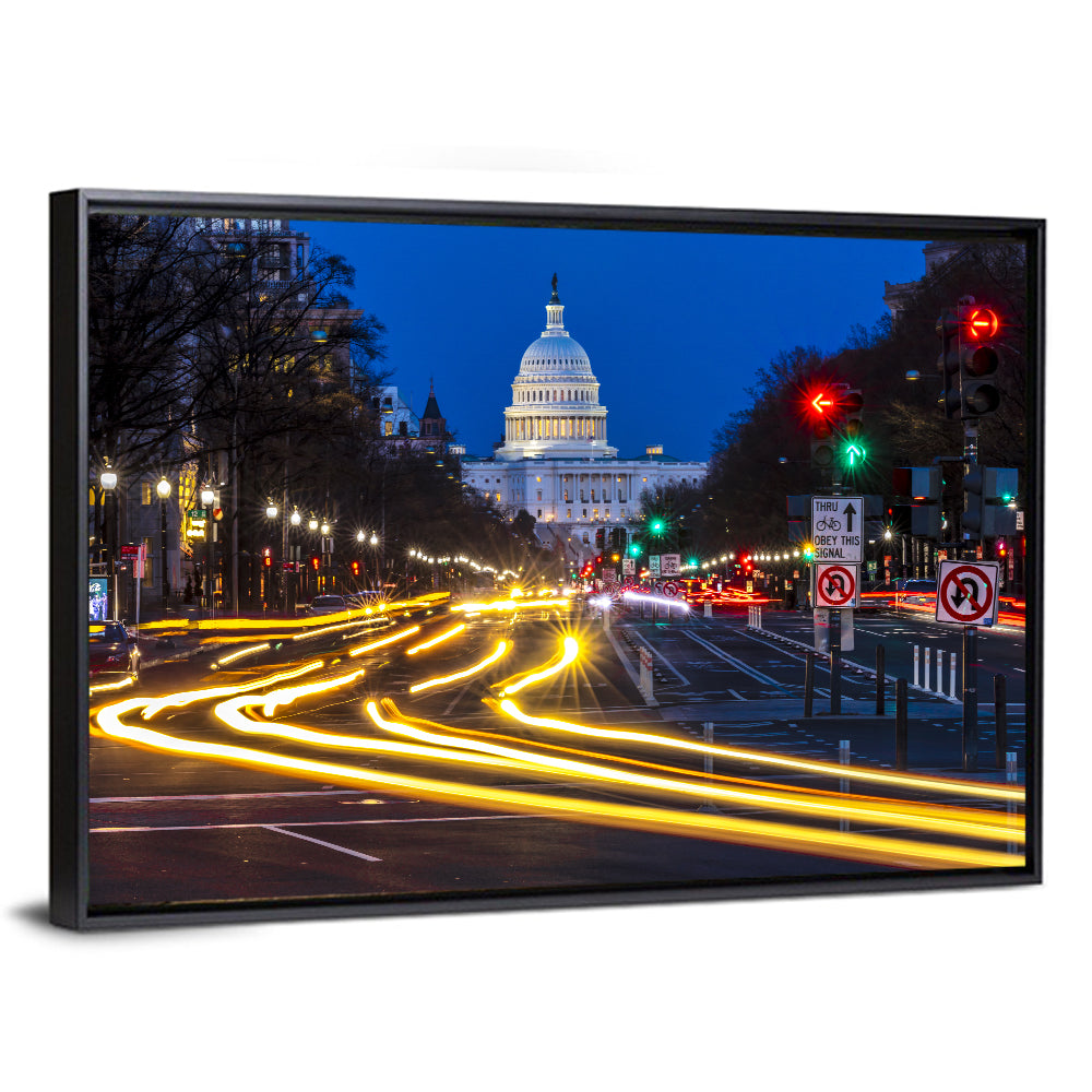 Pennsylvania Avenue at Dusk Wall Art